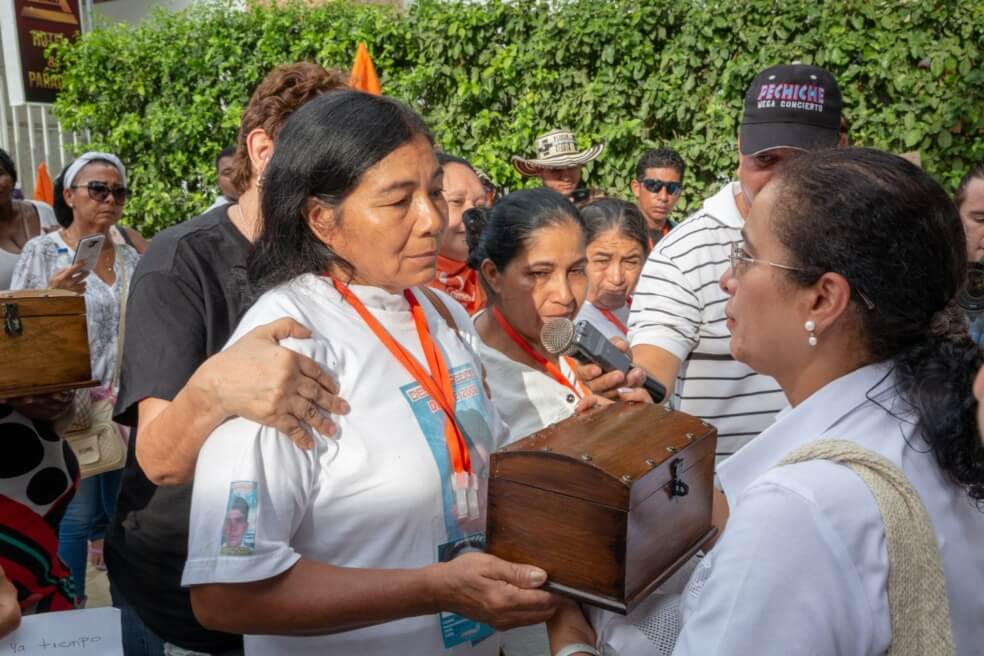 En medio del dolor, San Onofre recordó a sus desaparecidos