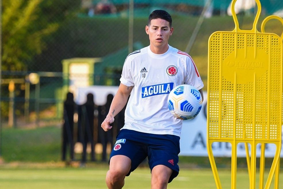 En video: James Rodríguez y Camilo Vargas ya entrenan con Colombia