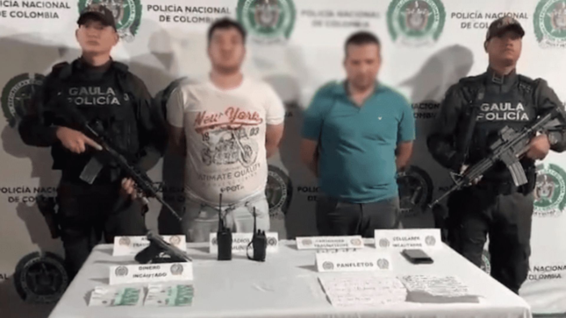 Tras varias denuncias, cayeron ‘Los Satanás’ por extorsión y tráfico en Bogotá