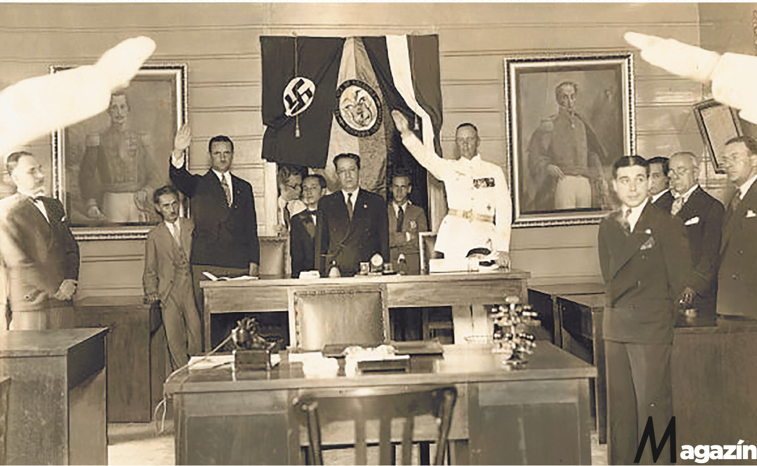 El día que un ejército nazi fue aplaudido en Cali