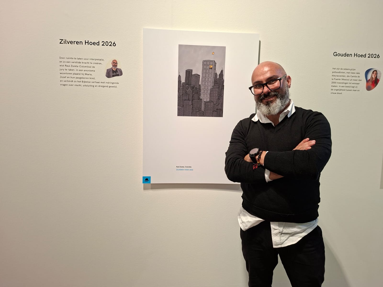 Raúl Zuleta, caricaturista de El Espectador, recibió premio internacional