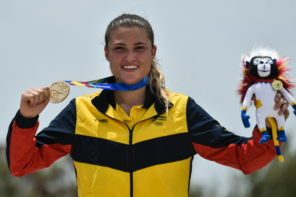Mariana Pajón, la inspiración de Gabriela Bollé