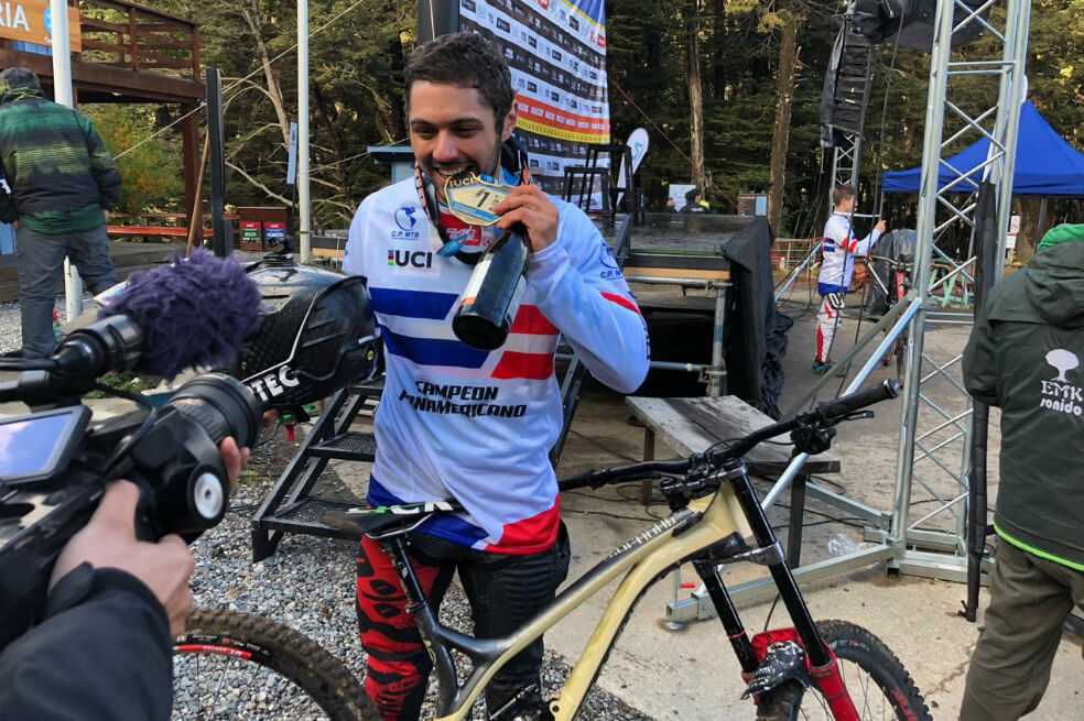 Rafael Gutiérrez, el rey del downhill en América