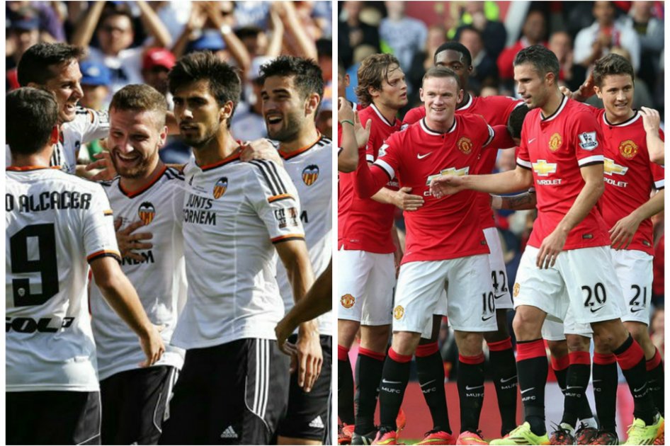 Valencia y United a subirse al tren de la Liga de Campeones