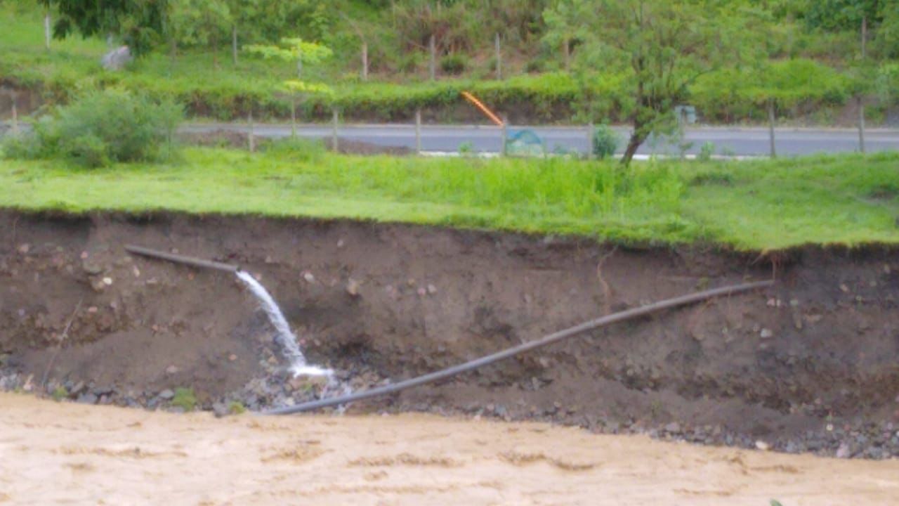 Siete municipios de Antioquia reportaron emergencias por lluvias