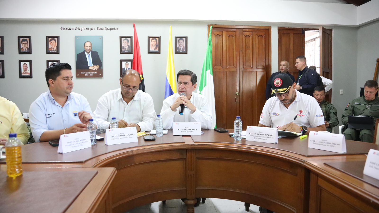 Mininterior presentó hoja de ruta para enfrentar la crisis en el Catatumbo