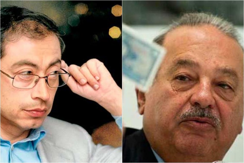 Petro: ‘Si Carlos Slim sigue mamándole gallo al pavo embargamos bienes de Claro’