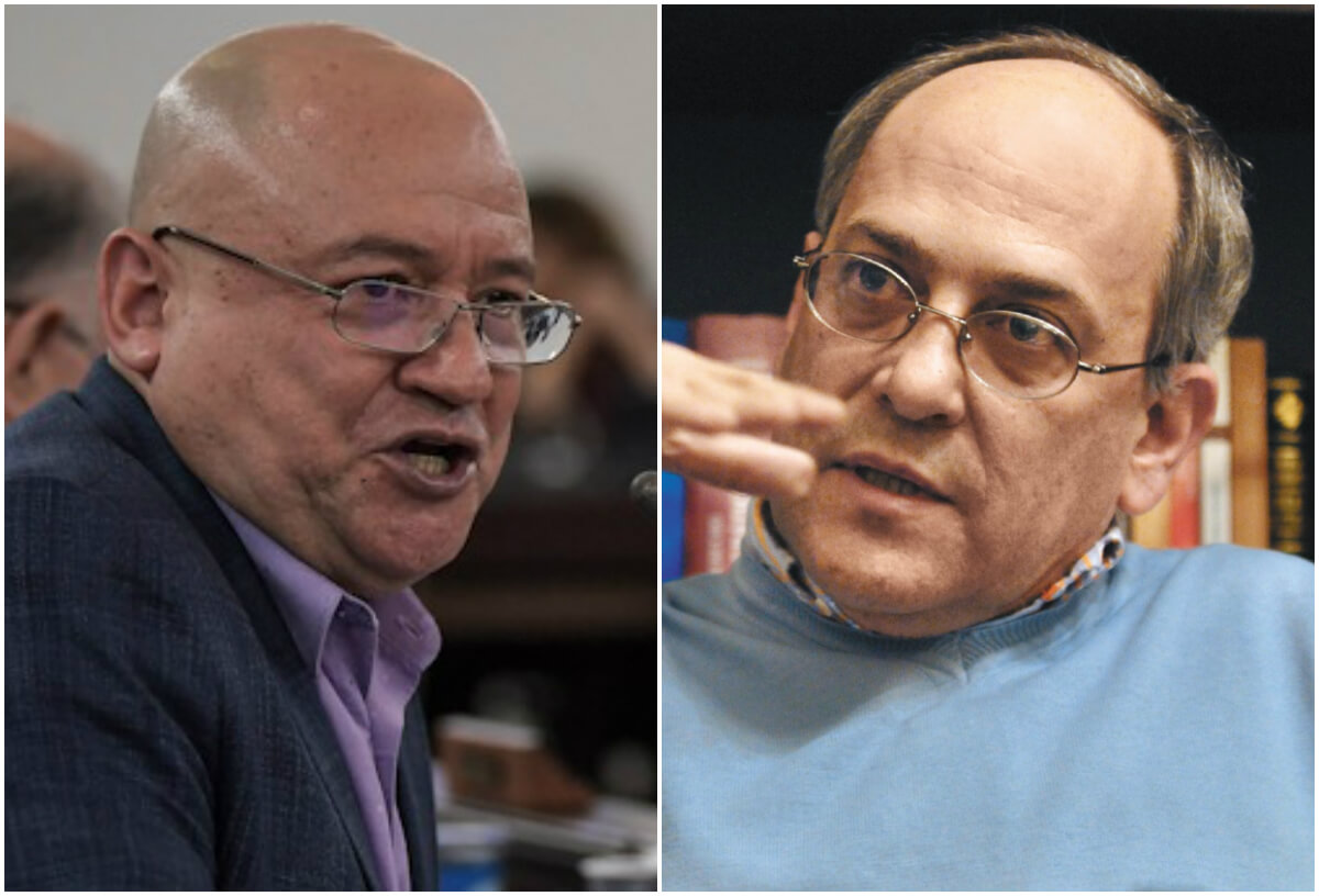 Senador de la FARC le da la bienvenida a José Obdulio Gaviria en la Comisión Primera
