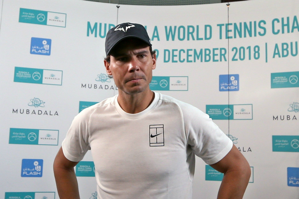 La confianza de Rafael Nadal para estar en plenitud física para el Abierto de Australia