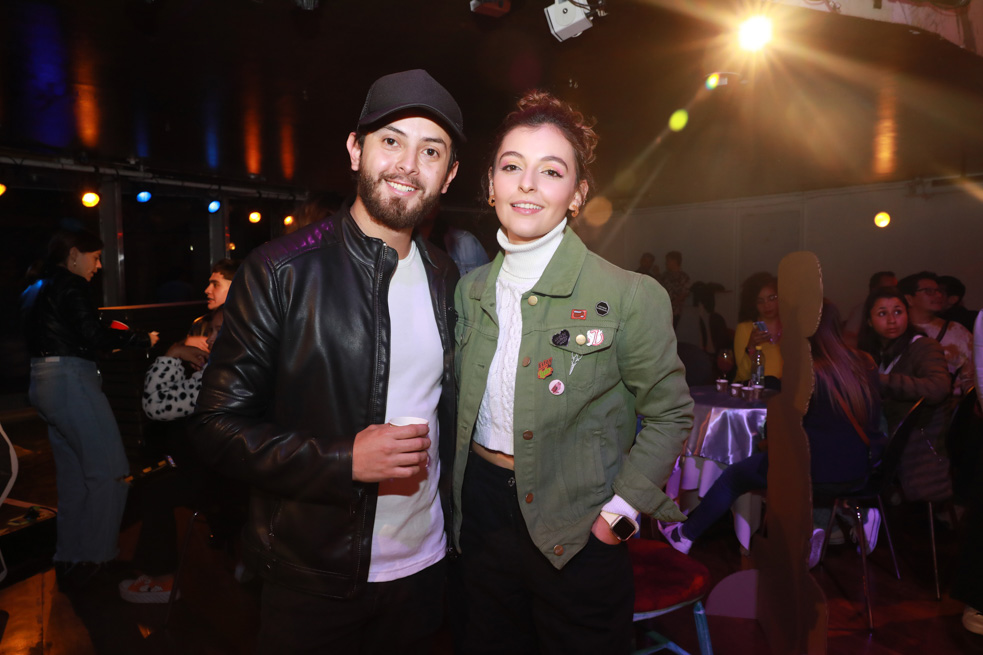 Heidy Carrasco y Michael Santos
