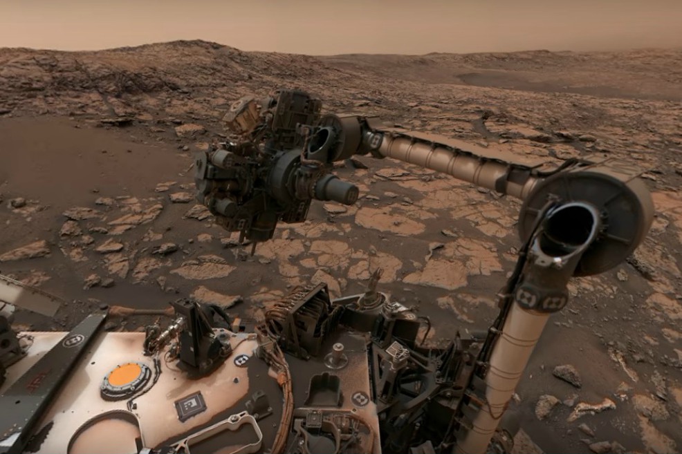 Asi Es La Imagen De La Tormenta De Polvo En Marte Captada Por El Robot Curiosity El Espectador