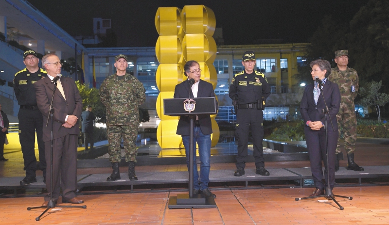 Una “cumbre de seguridad” que no dejó decisiones a corto plazo para Bogotá