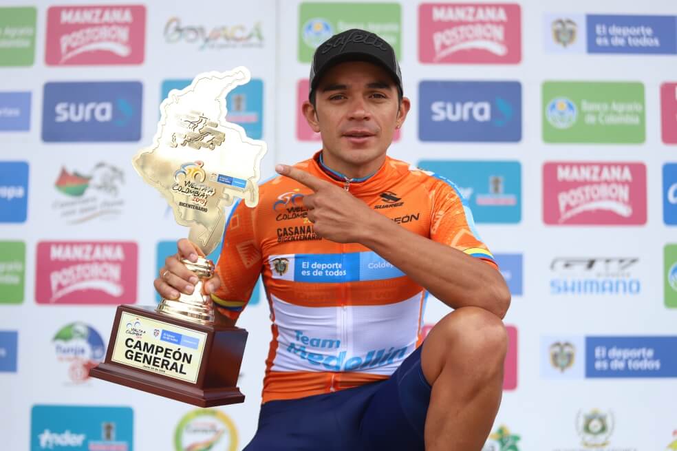 Fabio Duarte es el nuevo campeón de la Vuelta a Colombia 2019