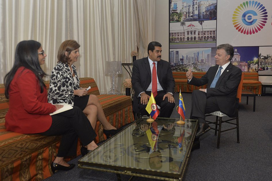 ‘La paz en Colombia es la paz en América’: Maduro