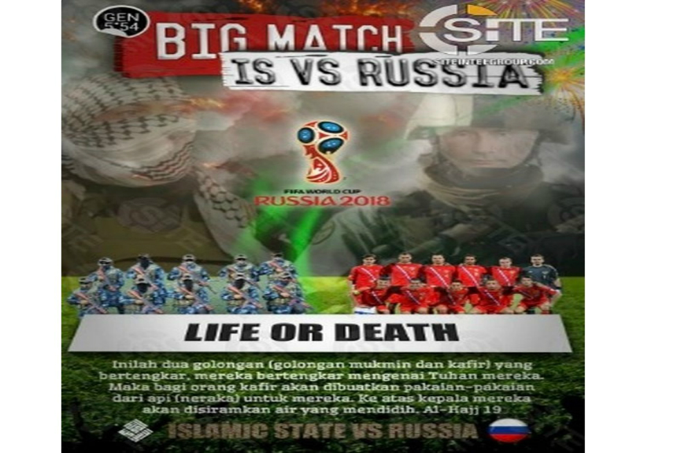 Estado Islámico amenaza con jugar un partido "de vida o muerte" contra Rusia