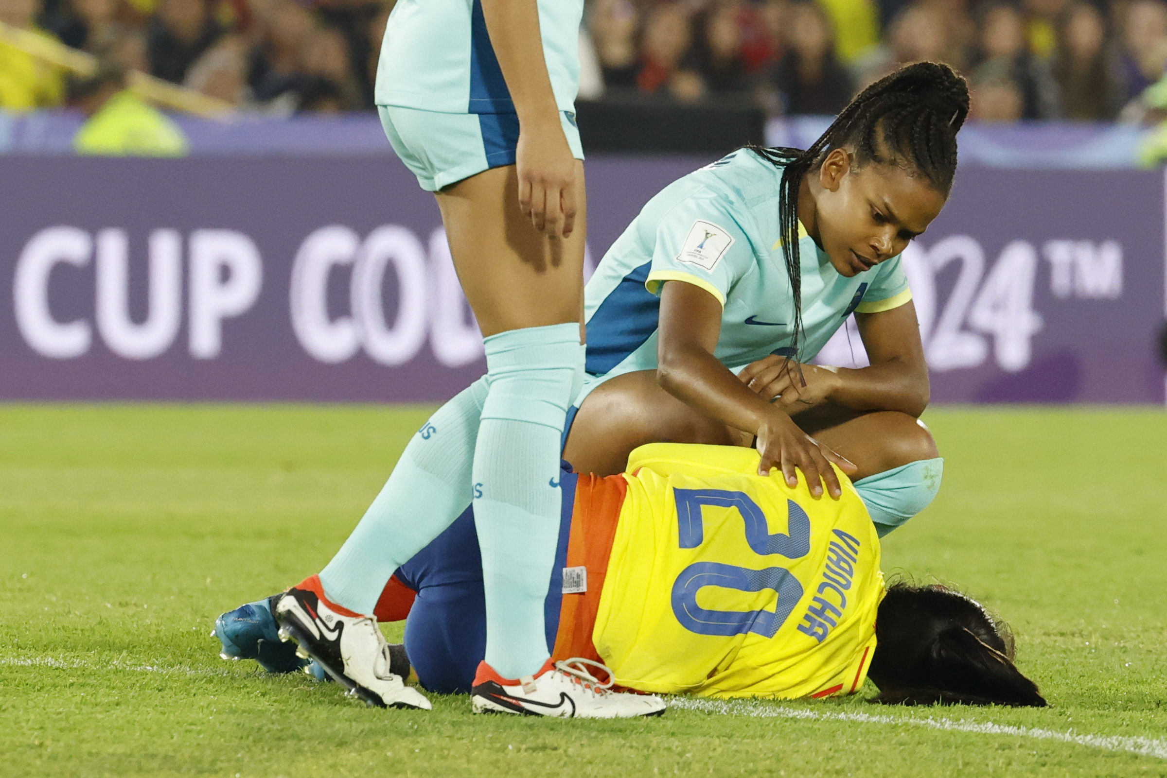 Dura baja para Colombia: Karla Viancha se pierde el resto del Mundial Sub-20