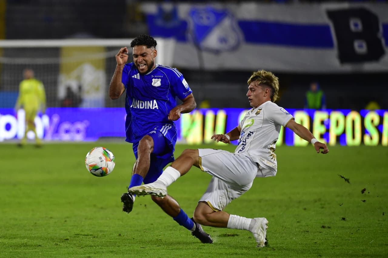 Millonarios, con gol de Falcao, logró su primera victoria del semestre frente a Águilas