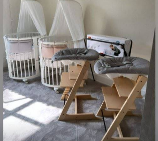 Georgina Rodríguez enseñó la habitación de sus mellizos. Instagram @georginagio