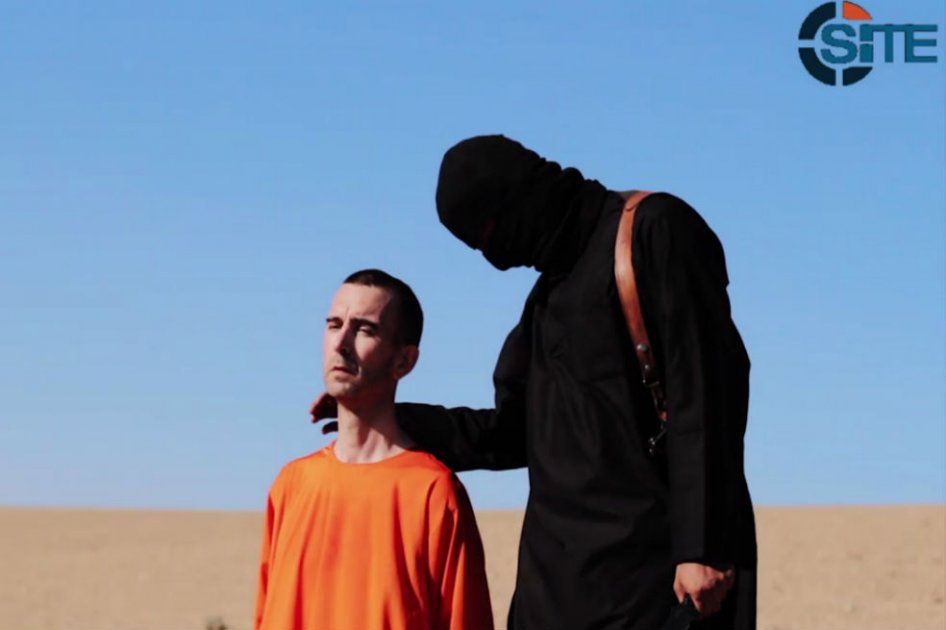 David Haines / AFP / Site Intelligence Group.