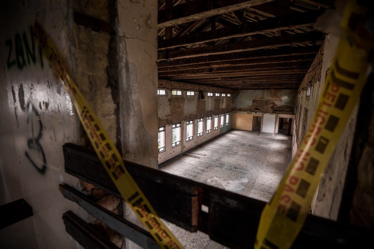 En este momento, unos 11 edificios del complejo médico San Juan de Dios están siendo sometidos a restauraciones y adecuaciones, lo que permitirá una eventual reapertura.