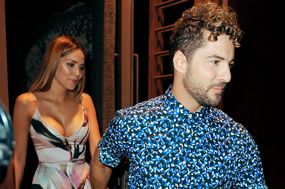 David Bisbal y Rosanna Zanetti se casan por sorpresa