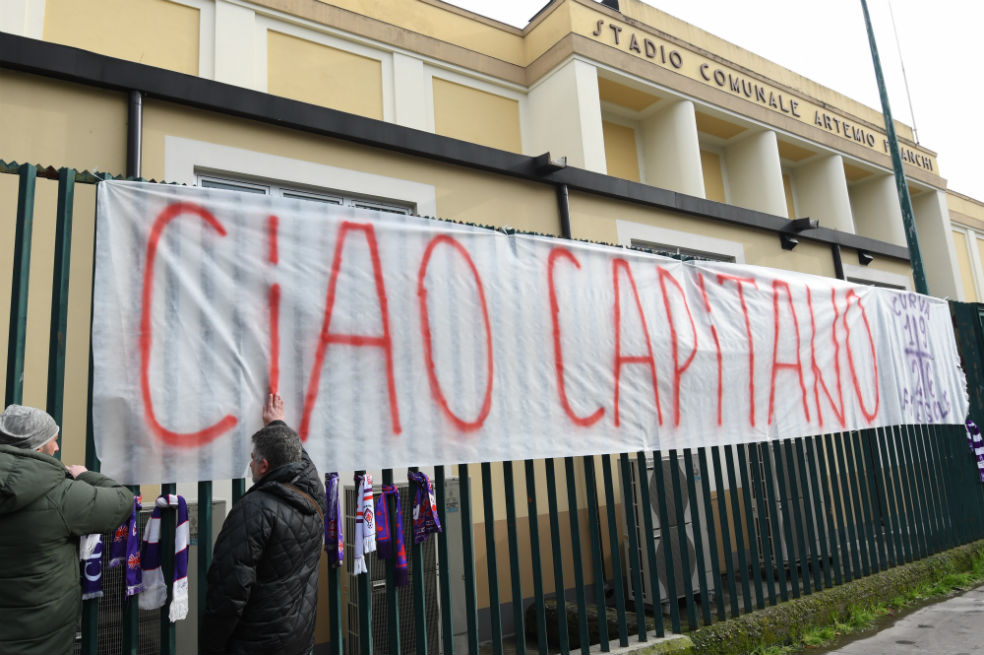 El fútbol italiano, de luto, se detiene por la muerte de Davide Astori