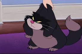 Lucifer es un famoso gato negro, mascota de Lady Tremaine, la madrastra de Cenicienta. Está empeñado en comerse a los ratones amigos de la princesa y a ser el fiel compañero de Tremaine.