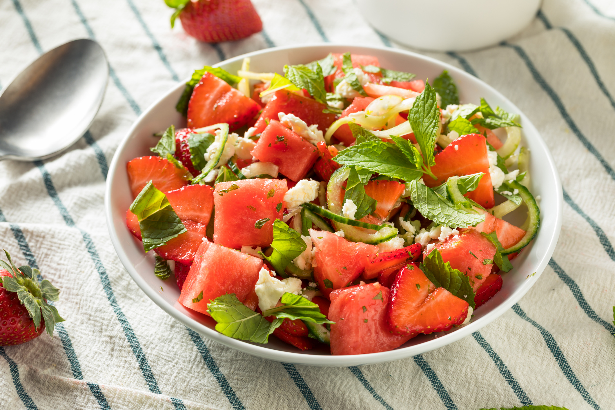Ensalada tropical de sandía fresca