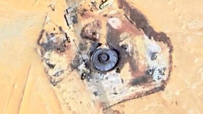 Misterioso descubrimiento en el desierto del Sahara a través de Google Maps