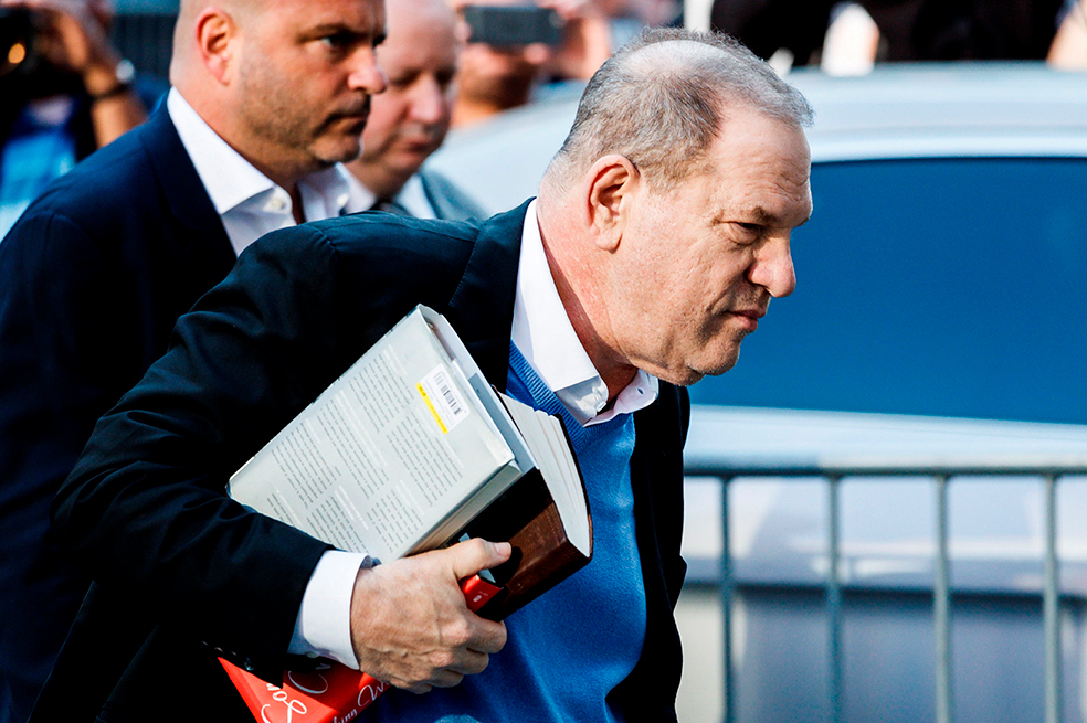 Harvey Weinstein, bajo arresto por cargos de violación, delito y abuso sexual