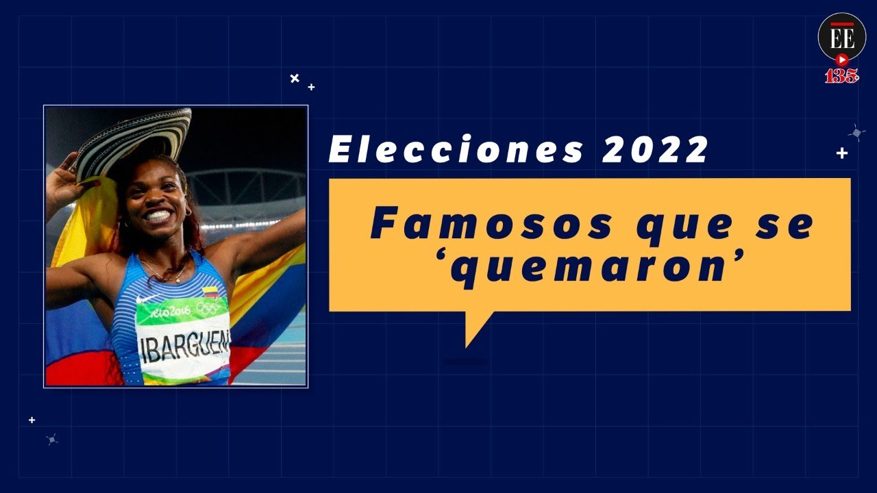 Caterine Ibargüen y Juan Carlos Henao, entre los famosos que se quemaron
