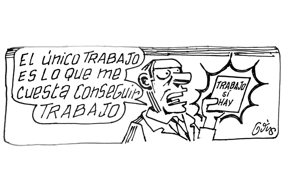 Trabajo no hay