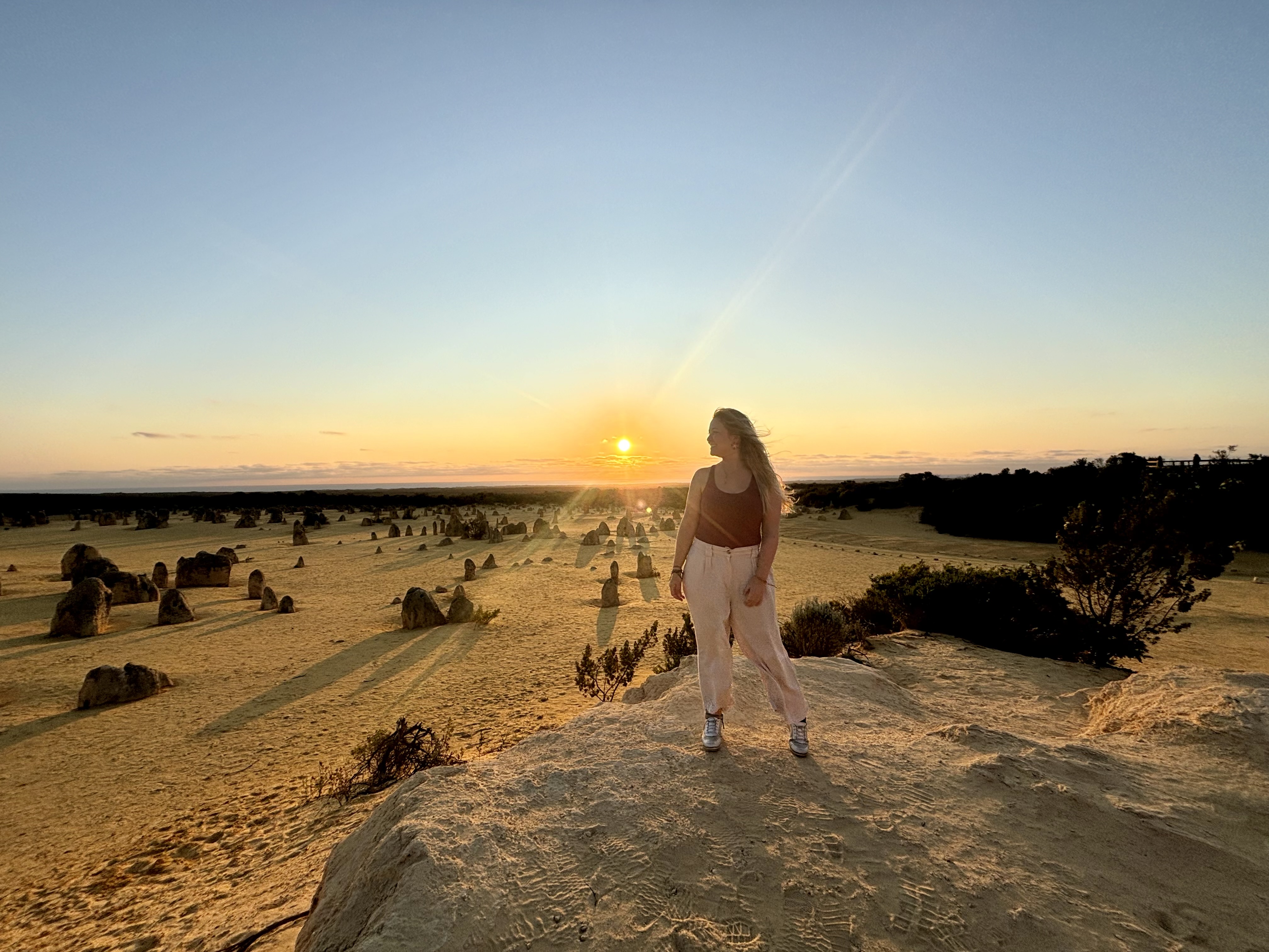 Desierto de los Pináculos, en el Parque Nacional Nambung, Australia Occidental.