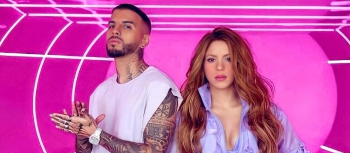 Rauw Alejandro y Shakira fueron vistos bañándose en un río. ¿Ya olvidó a Rosalía?