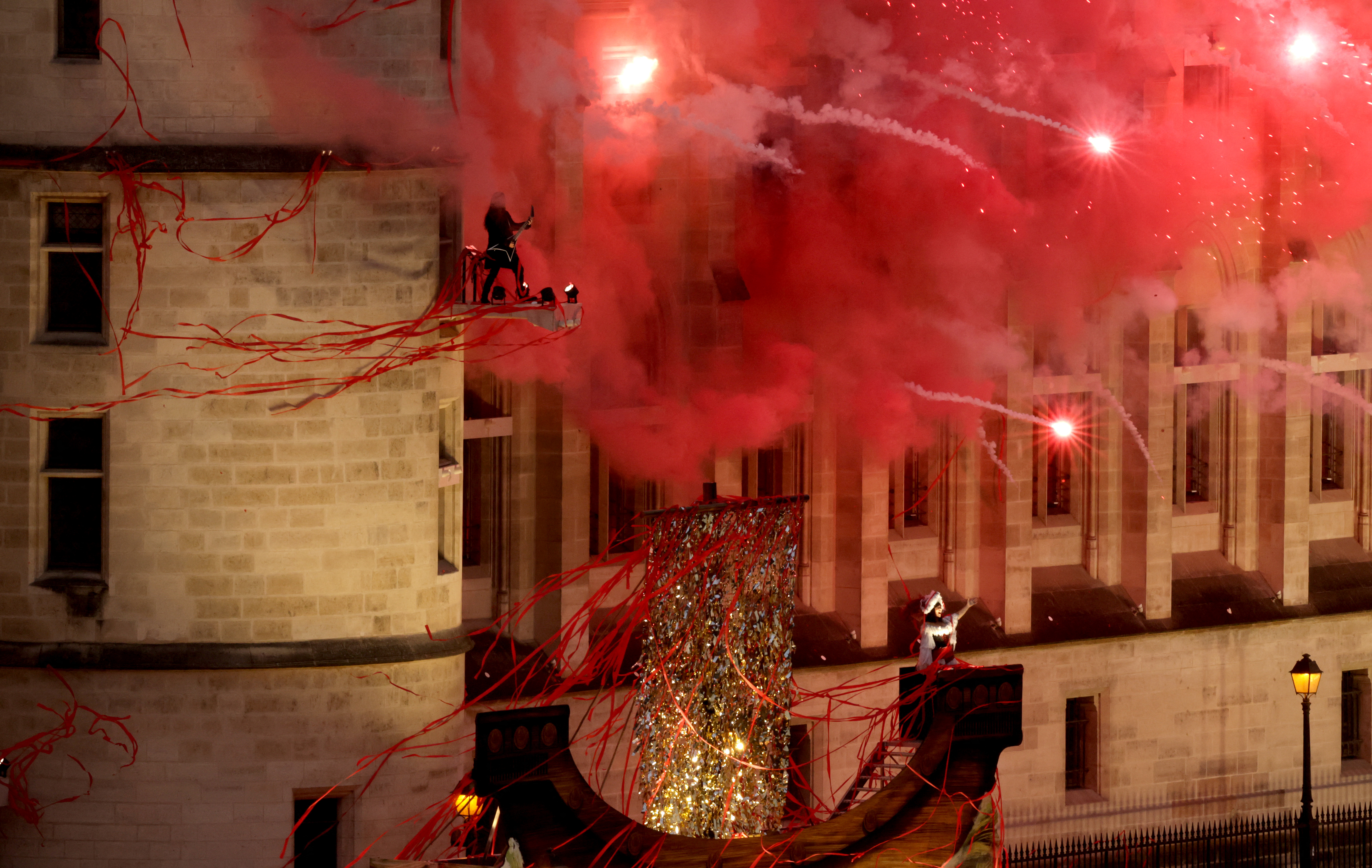 Inauguración de los Juegos Olímpicos de París 2024.