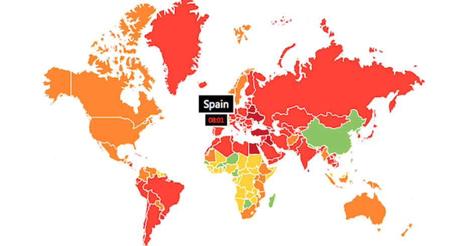 ¿Qué países consumen más porno?