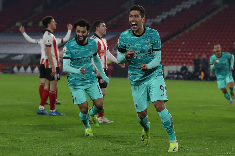 Ante el colero terminó la racha de derrotas del Liverpool en la Premier League