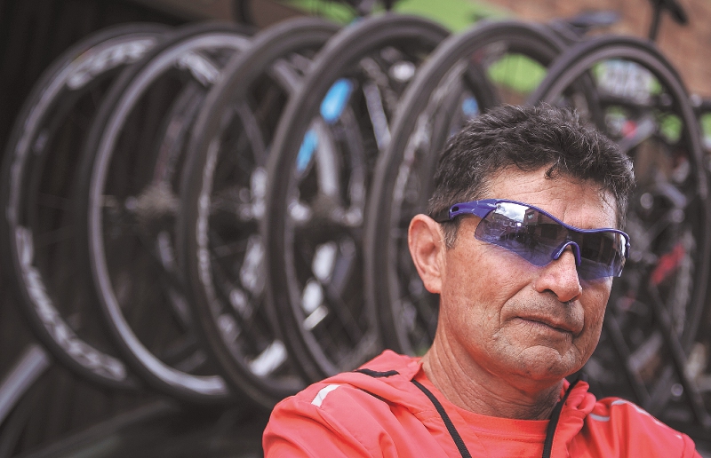Pacho, un ciclista nato