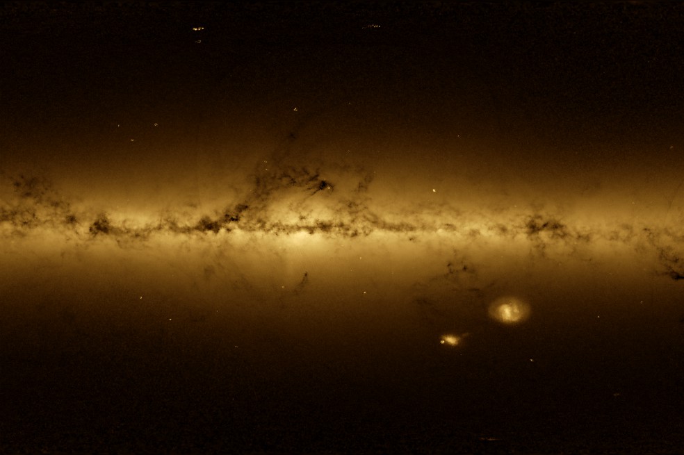 El mapa más completo de nuestra galaxia en video 360°