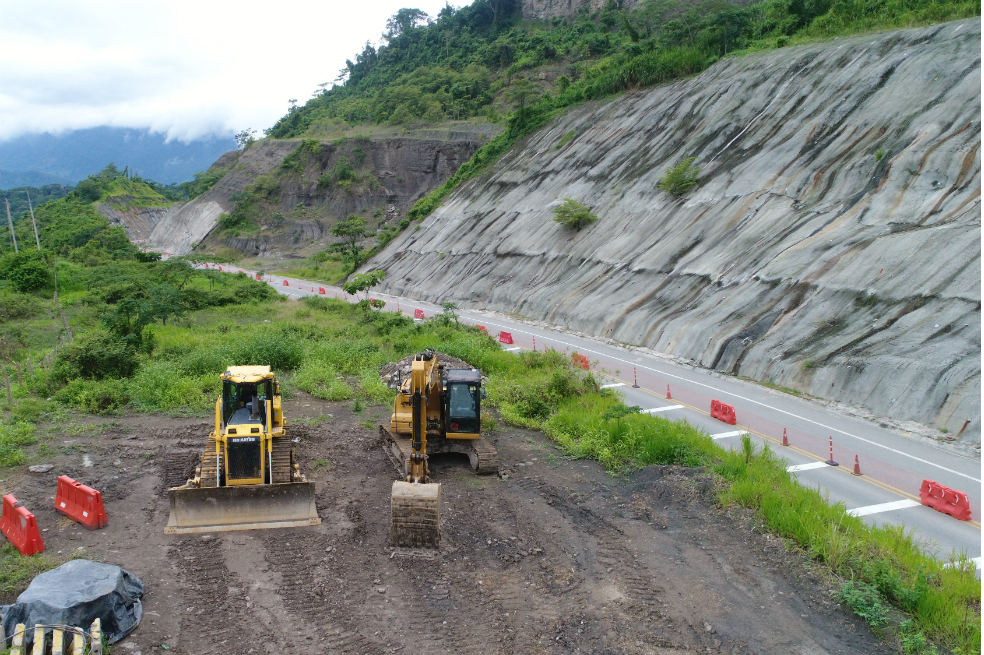 Proyecto Bucaramanga-Barrancabermeja-Yondó. Obra en construcción. / Cortesía - ANI