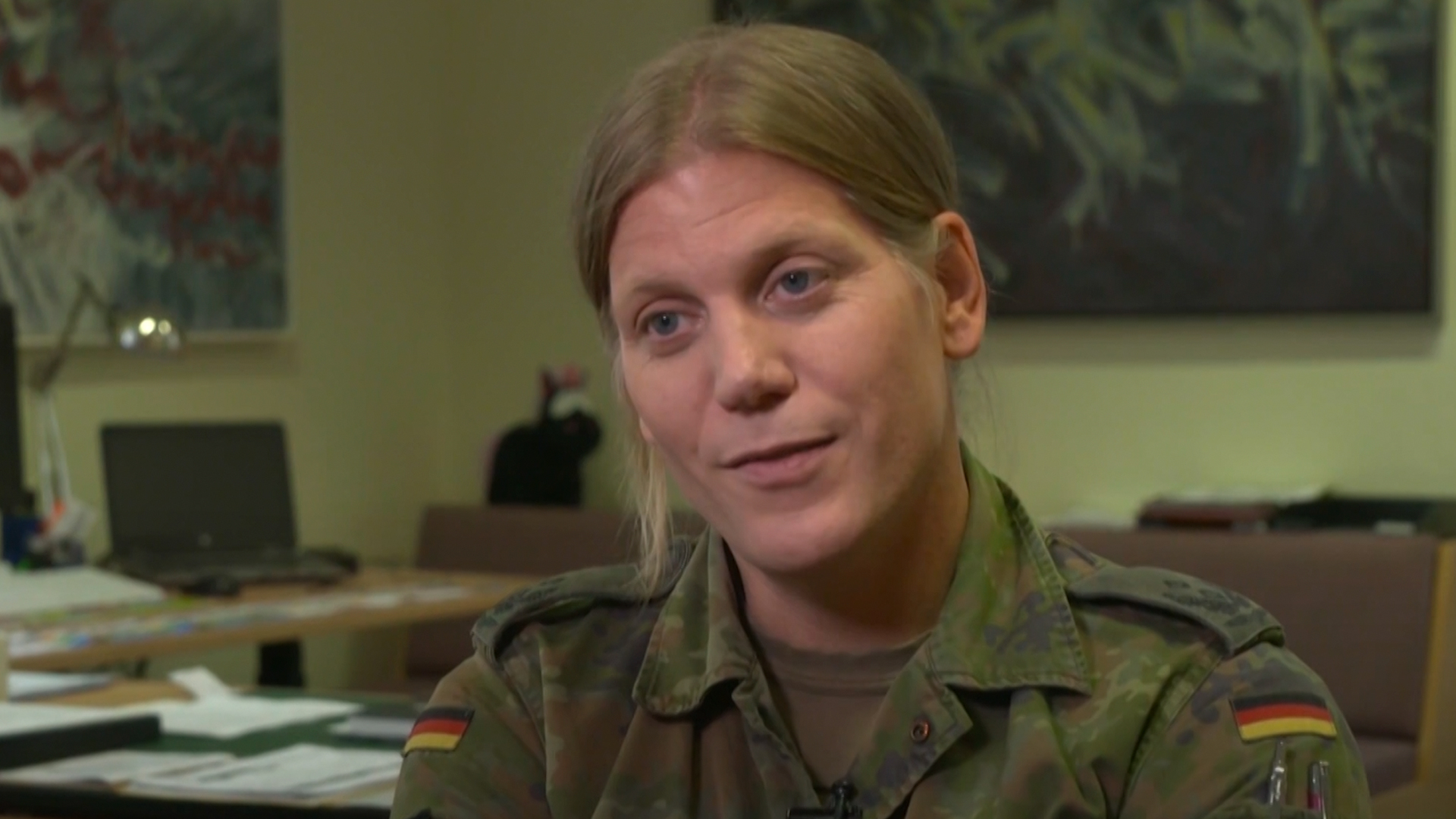Anastasia Biefang, la primera comandante transgénero del Ejército alemán