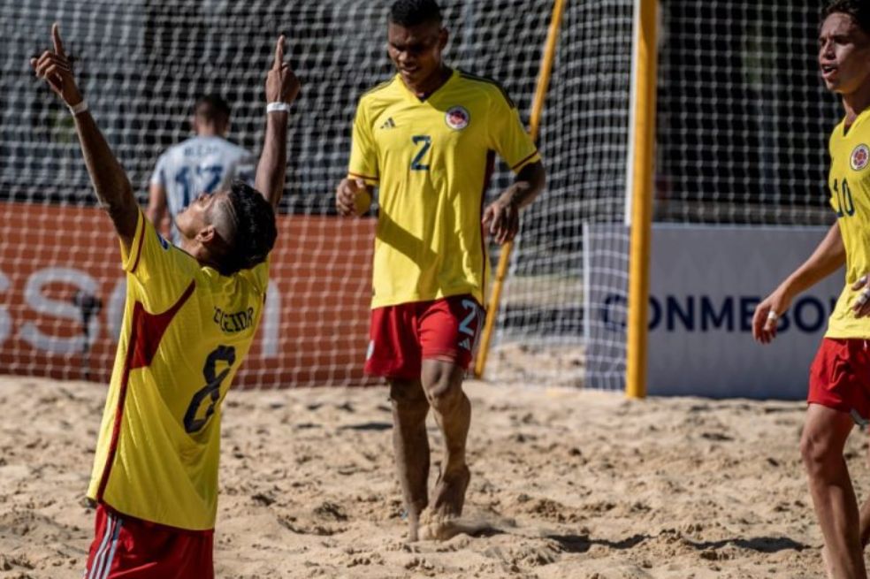 Colombia, dos partidos y dos victorias en la Copa América de Fútbol Playa