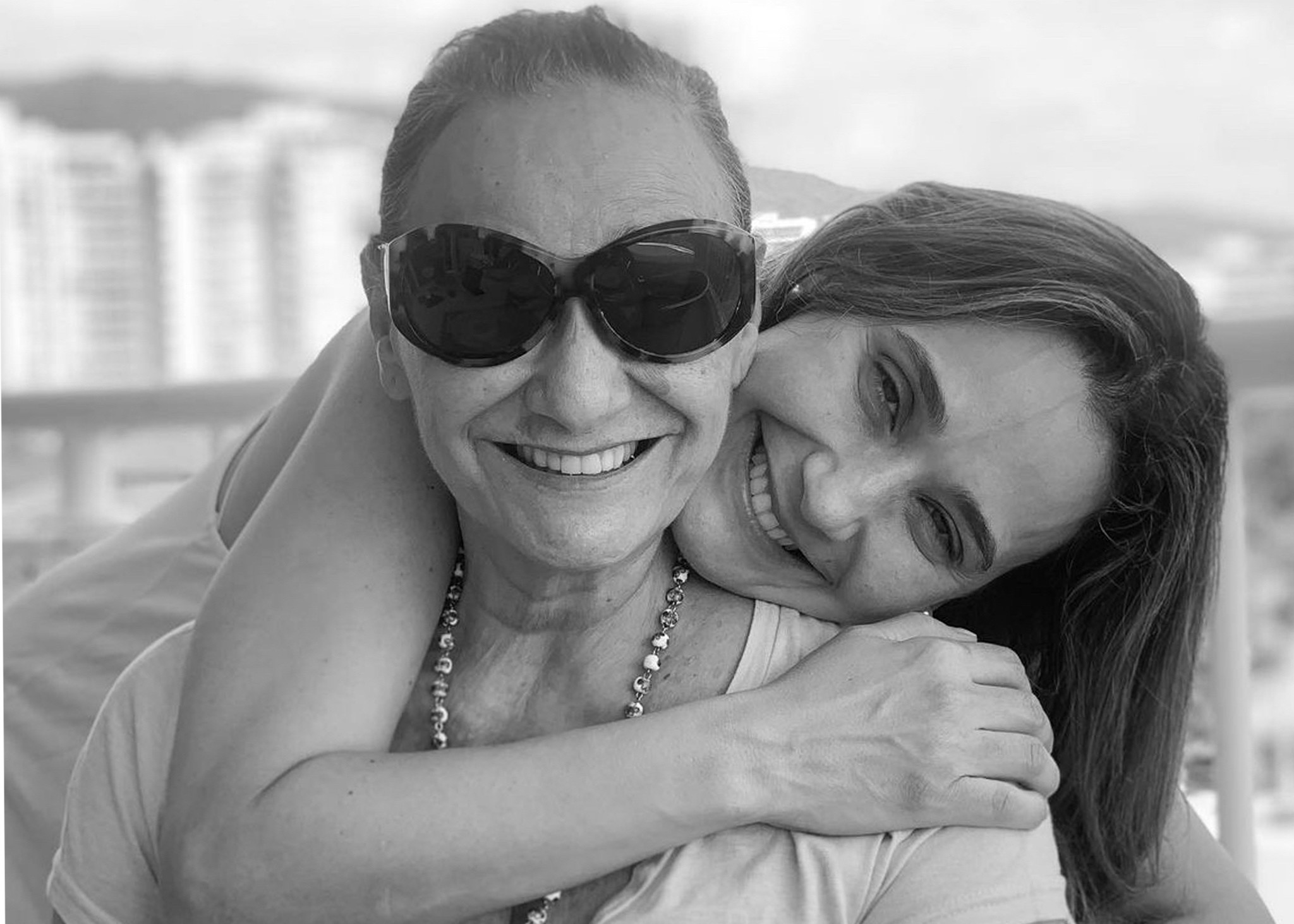 Inés María y su madre