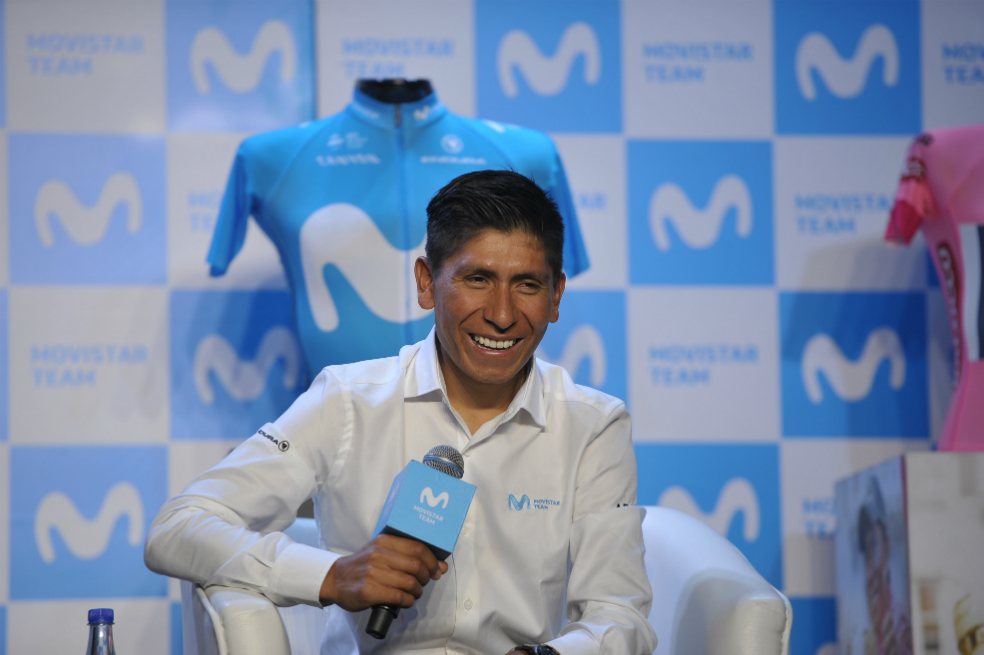 Nairo Quintana: "Este año espero que las piernas duelan menos"