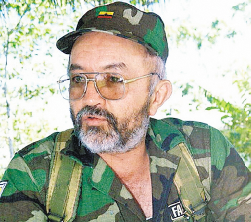 El jefe guerrillero alias Raúl Reyes murió en una operación militar en marzo de 2008./ Archivo El Espectador.