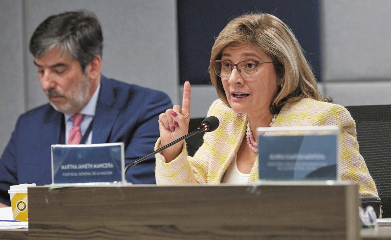 El primer día en la oficina de Martha Mancera: la fiscal encargada de Colombia
