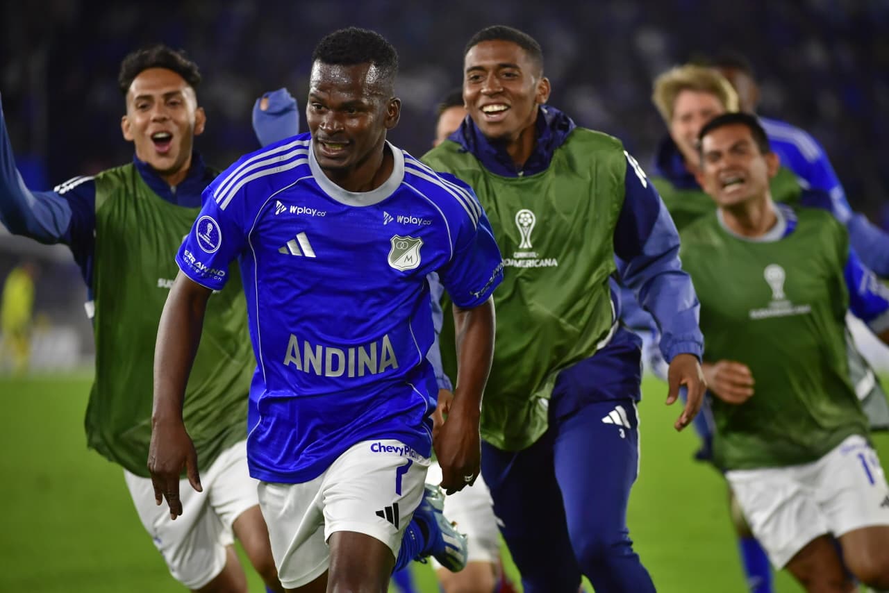 En fotos: la agónica victoria de Millonarios sobre Boston River en la Copa Sudamericana