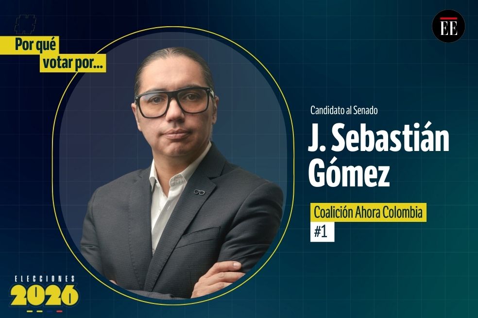 “Por qué votar por”: Juan Sebastián Gómez, candidato al Senado