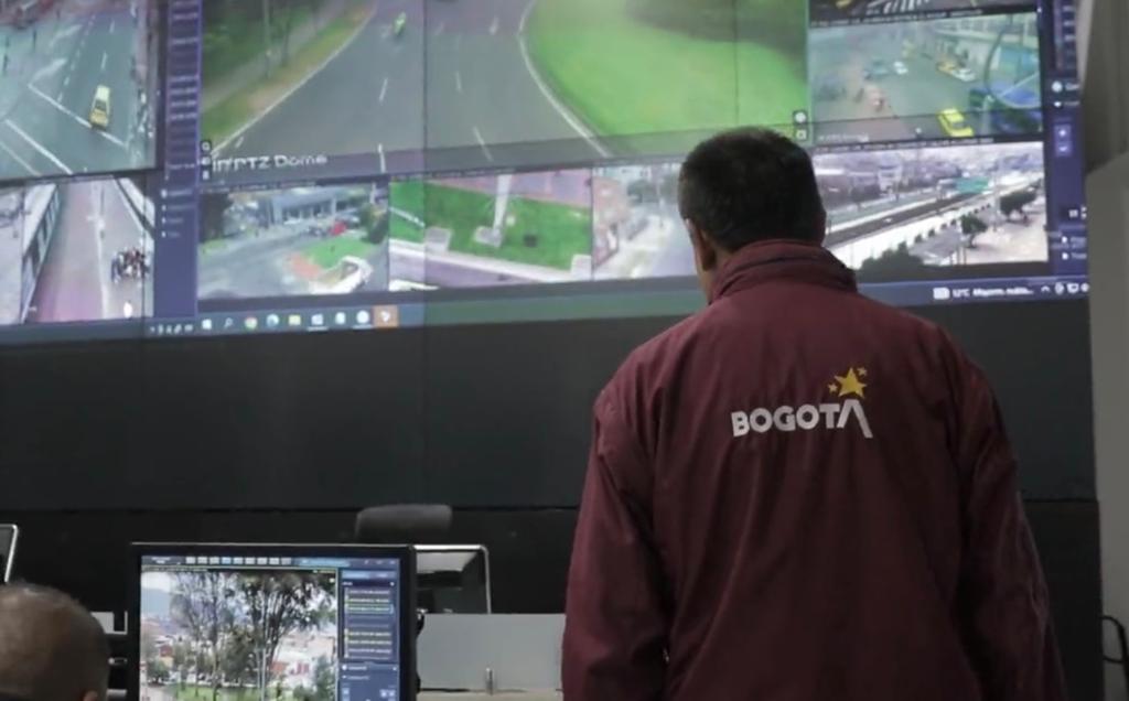 A través de cámaras de seguridad Distrito monitorea manifestaciones en Bogotá
