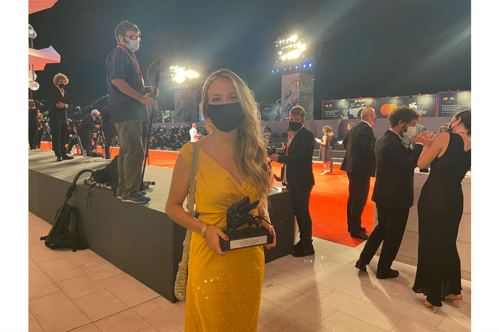 Mariana Saffon ganó el Premio Orizzonti per il miglior cortometraggio del Festival de Cine de Venecia.